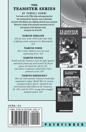 Back Cover of A Political Biography of Walter Reuther